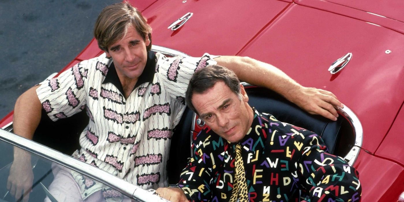 Scott Bakula and Dean Stockwell in Quantum Leap