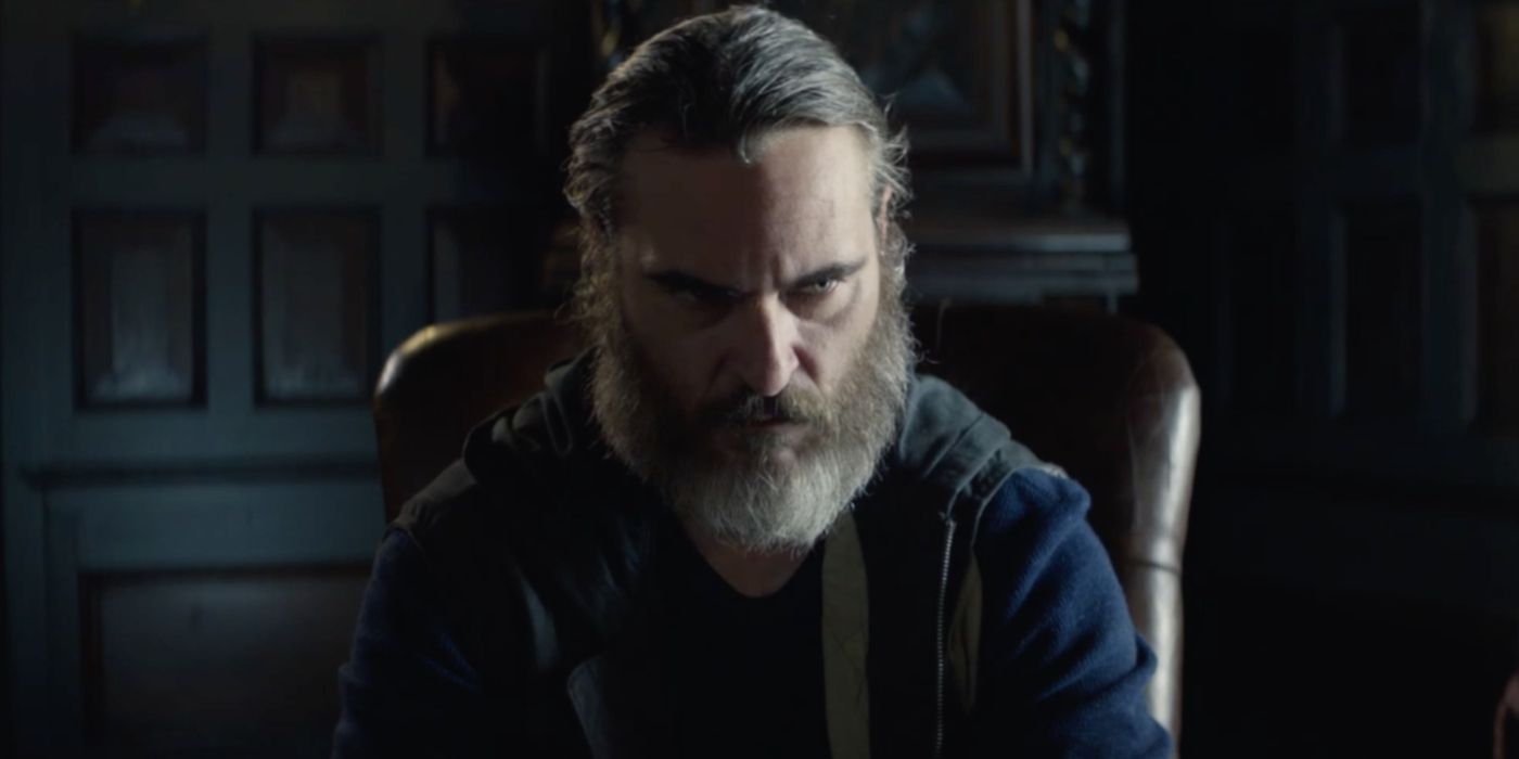 Joaquin Phoenix as Joe in 'You Were Never Really Here'