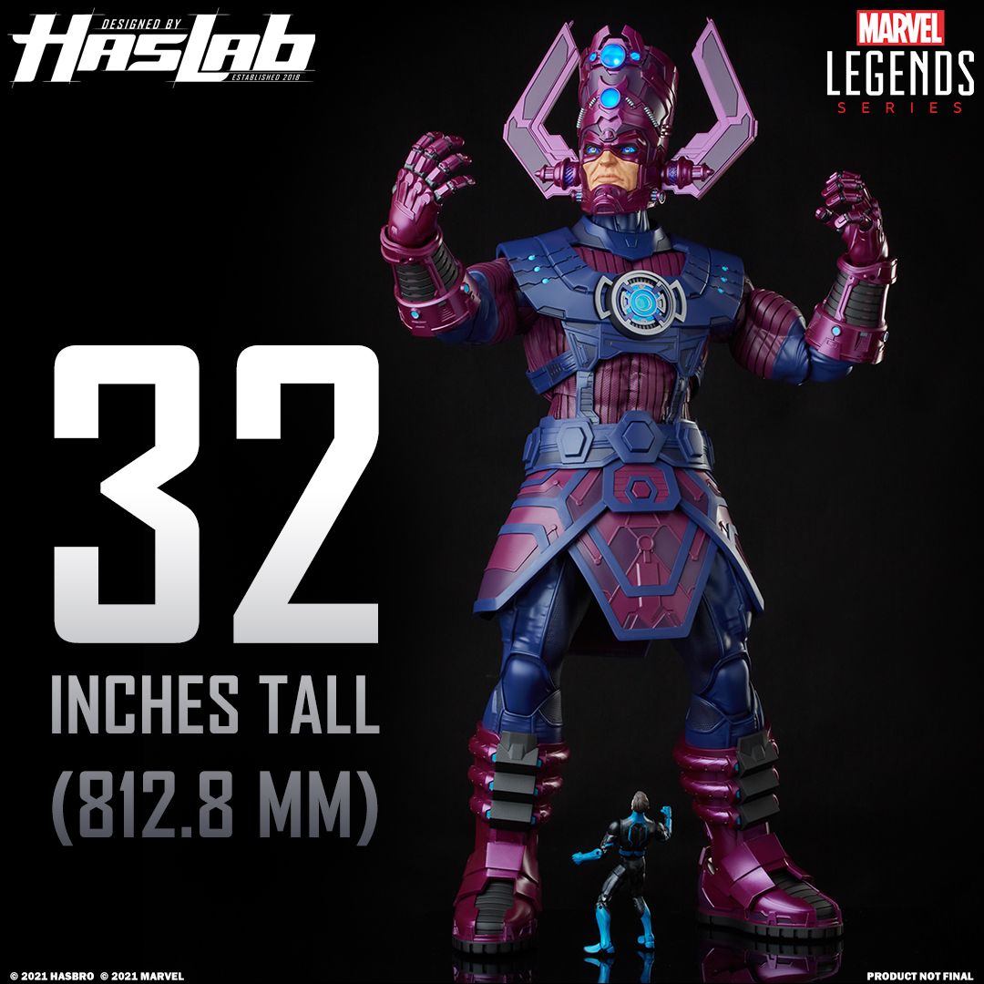 Marvel Legends Series Haslab Galactus Figure 32 inches tall