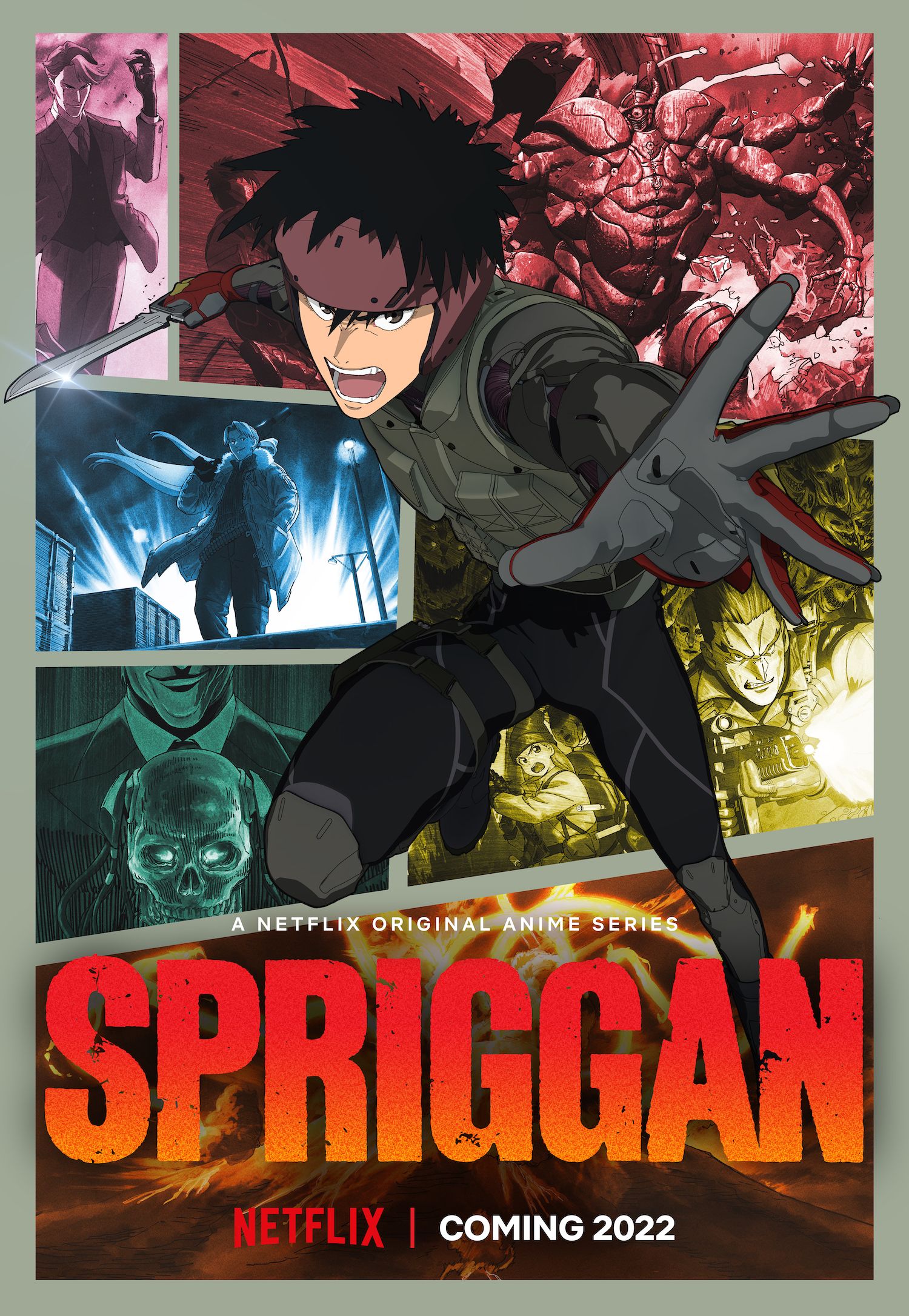 Spriggan Anime Trailer Reveals Release Date on Netflix