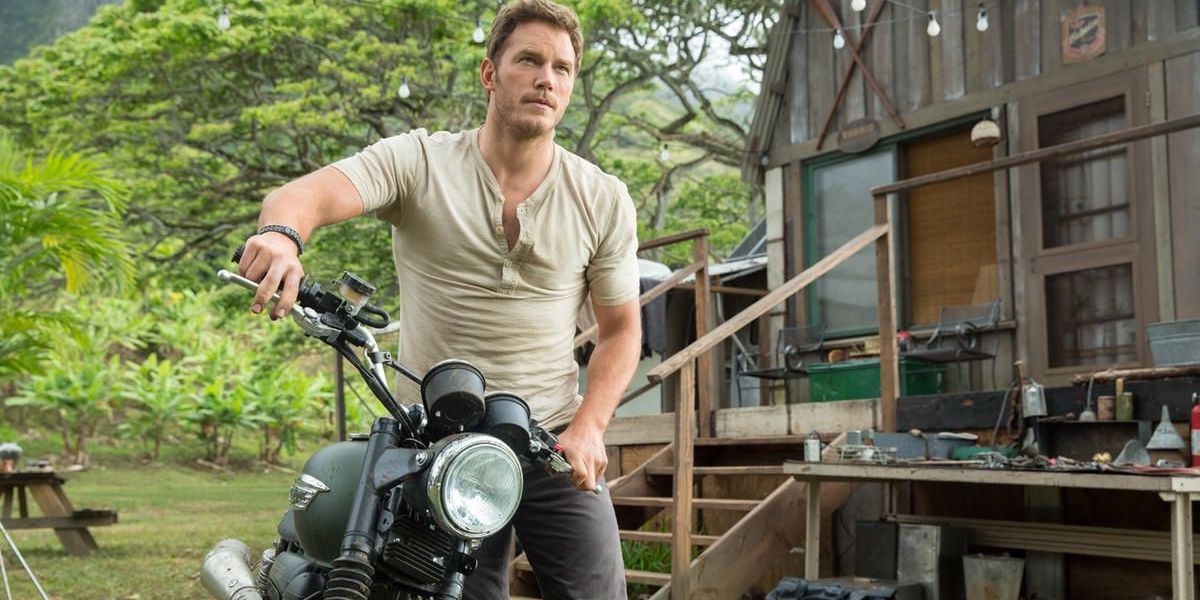 Chris Pratt in Jurassic World