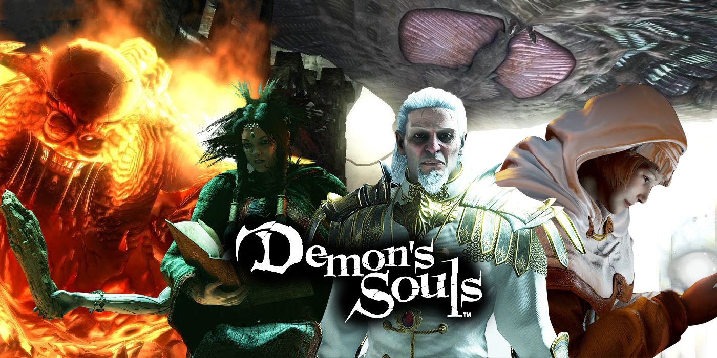 Demon's Souls 4K: All Bosses / All Boss Fights 