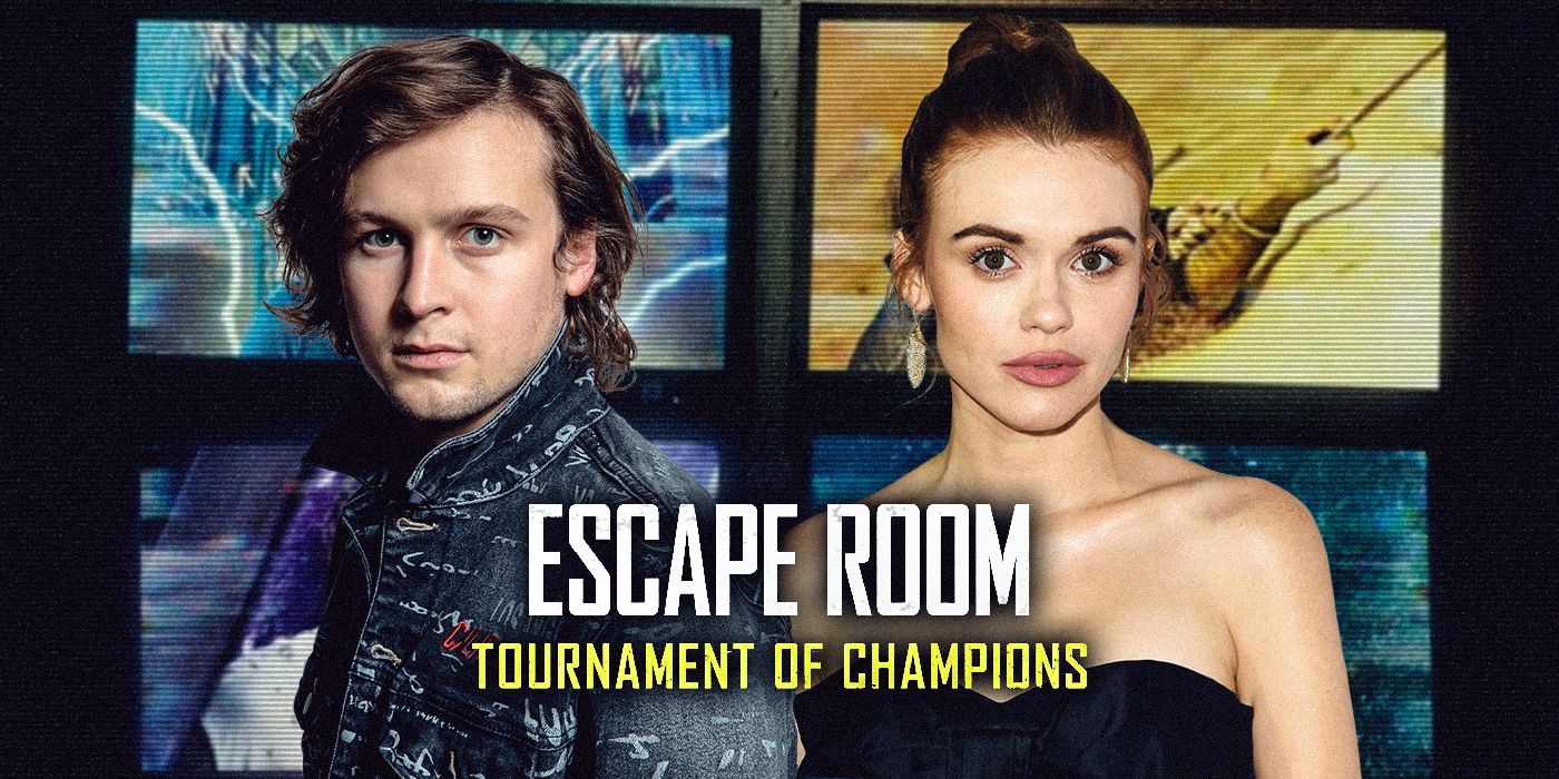 Logan Miller and Holland Roden Escape Room 2 Interview
