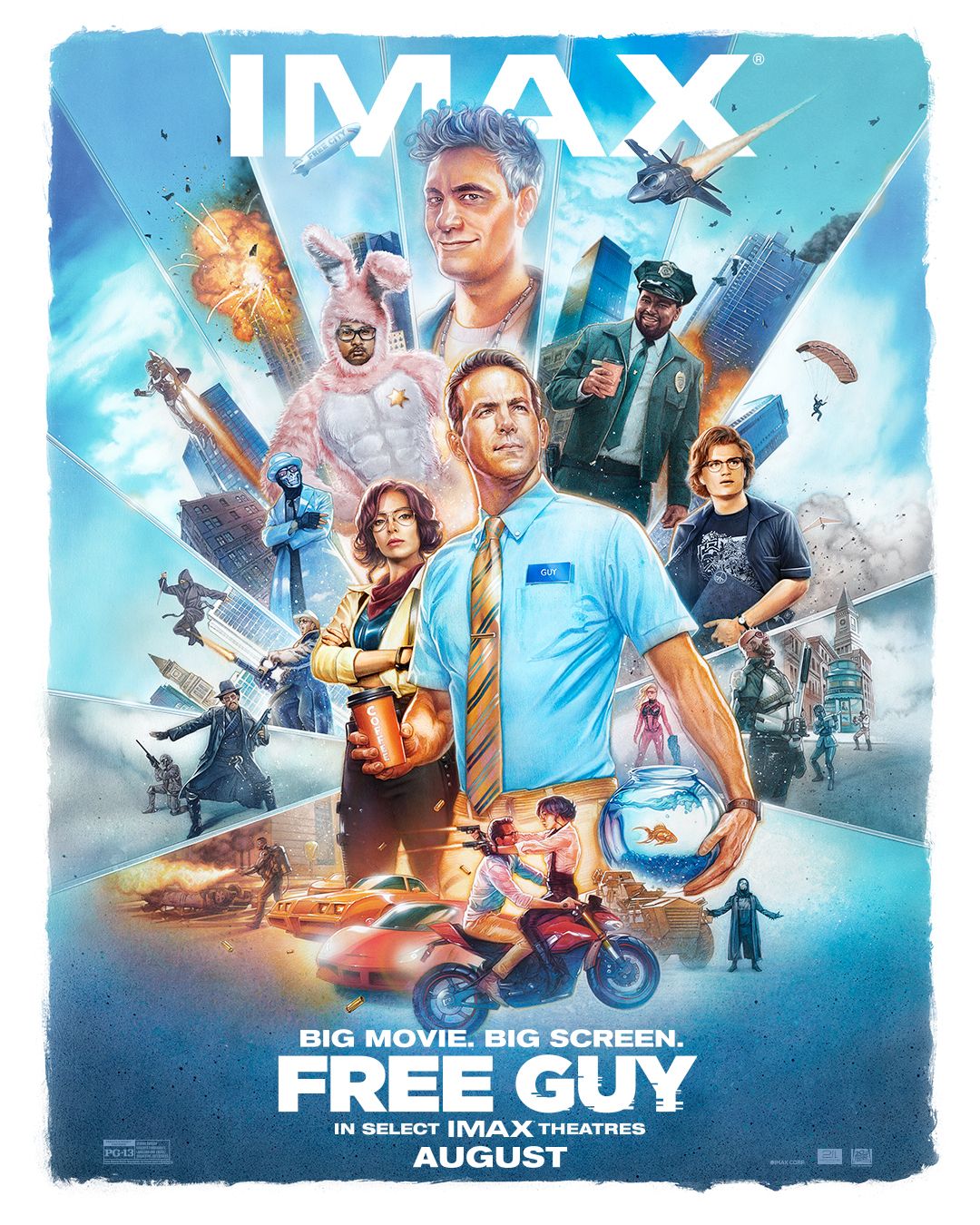 free guy imax poster