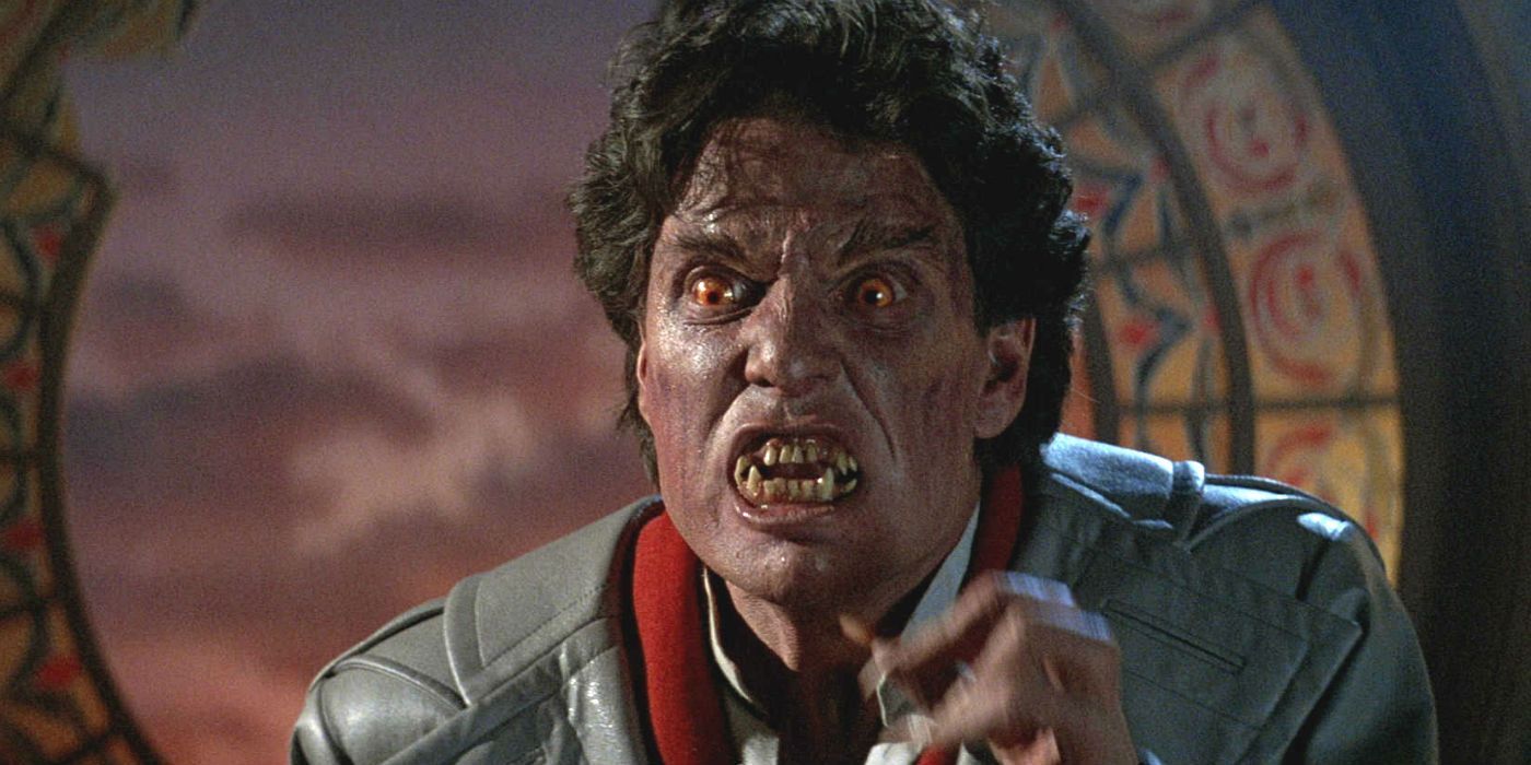 كريس ساراندون في دور مصاص دماء في فيلم Fright Night