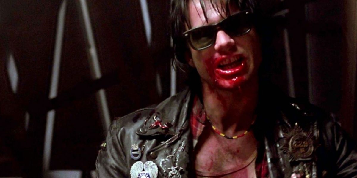 Bill Paxton as a vampire in Near Dark