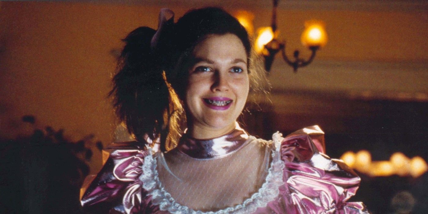 Drew Barrymore as Josie Geller in Never Been Kissed in her prom dress