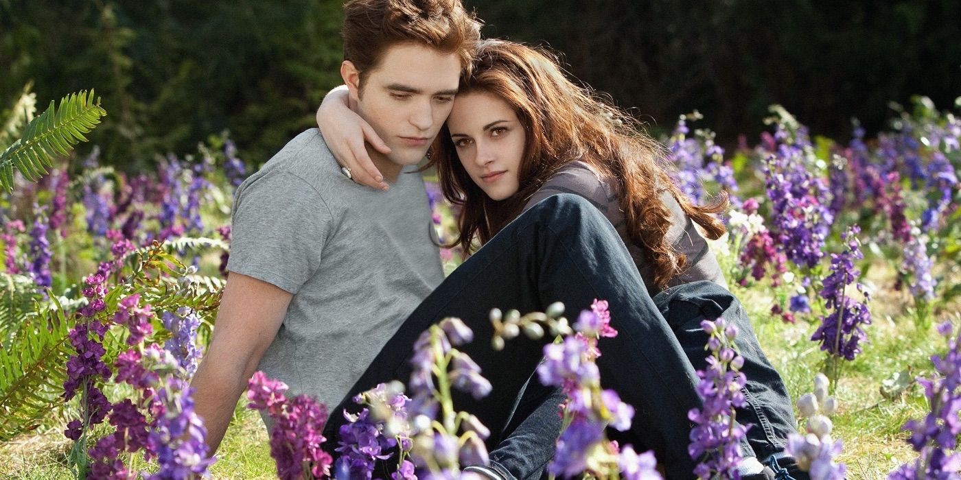 Kristen Stewart e Robert Pattinson in Twilight Breaking Dawn parte 2