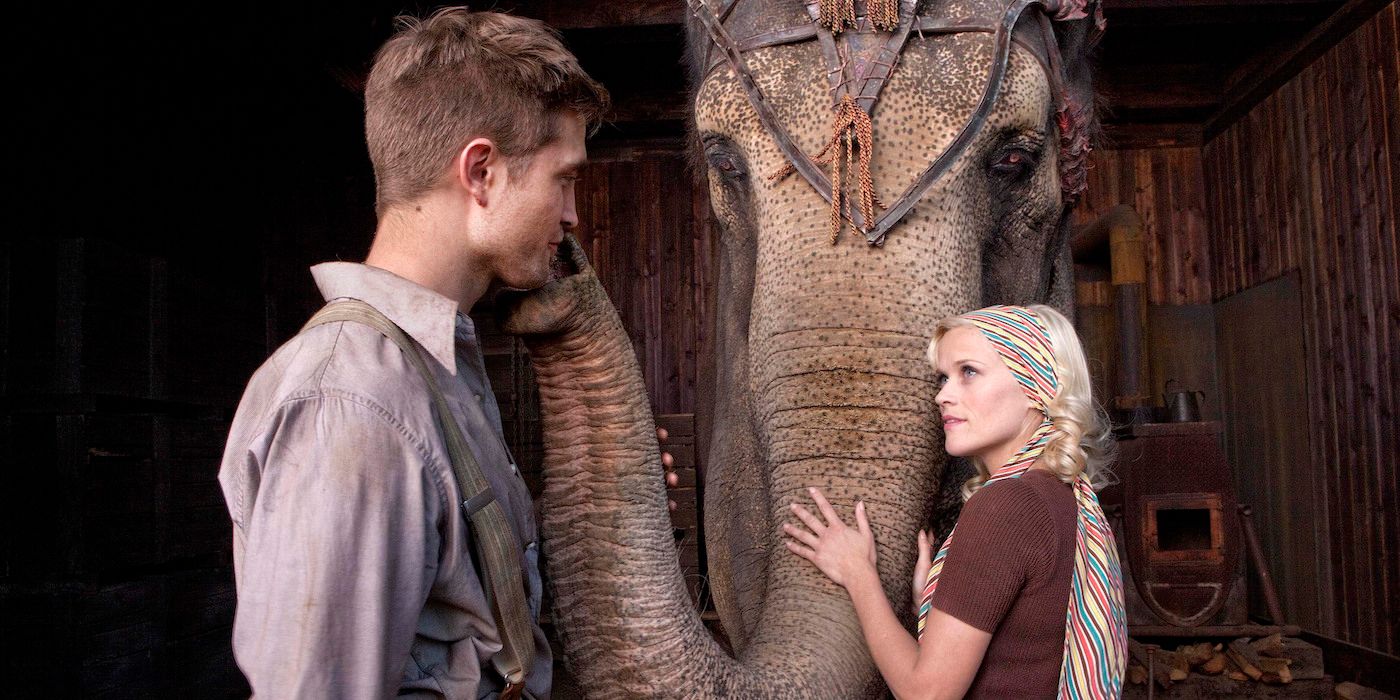 Robert Pattinson dan Reese Witherspoon dalam Water for Elephants