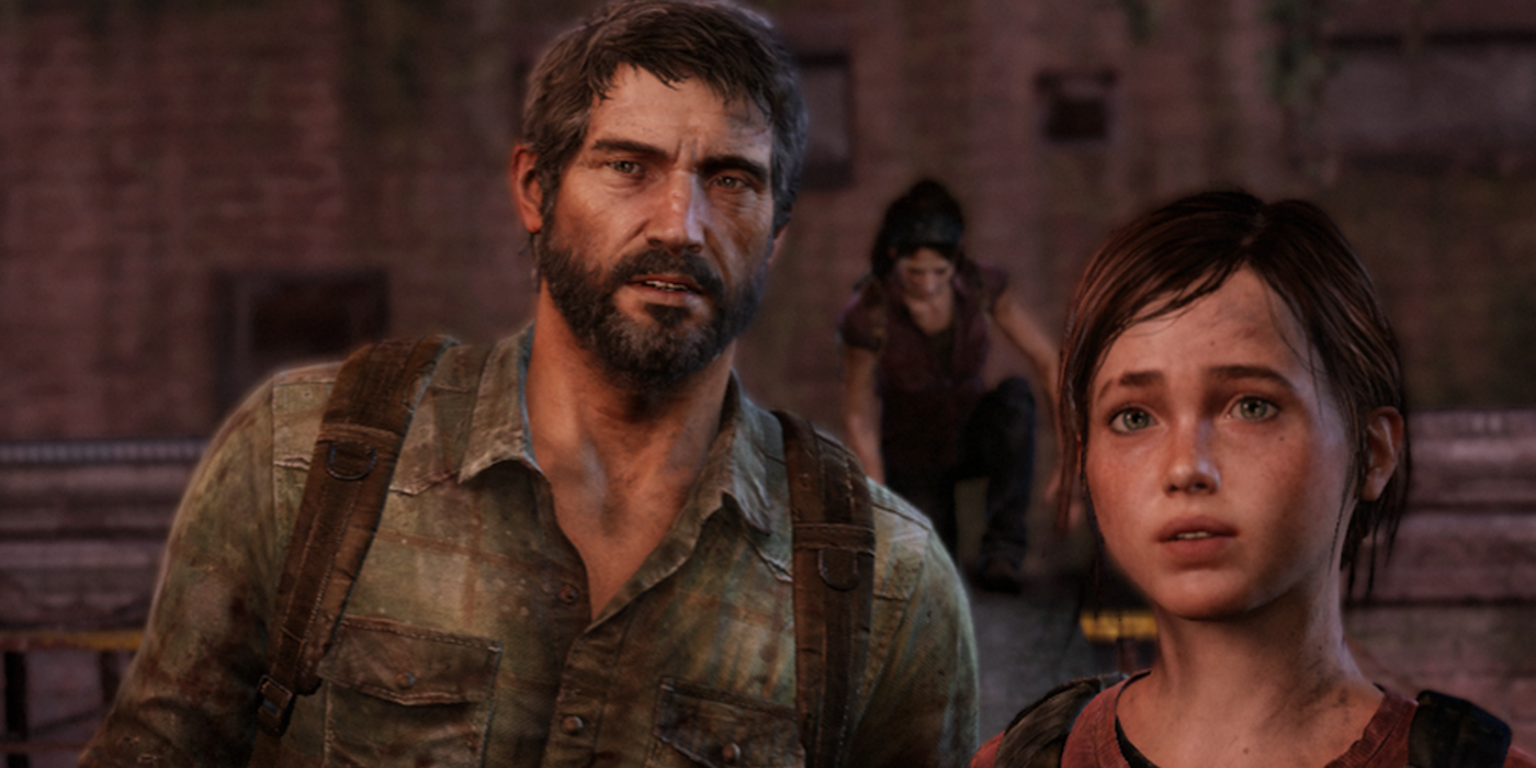 Joel and Ellie in The Last of Us Game