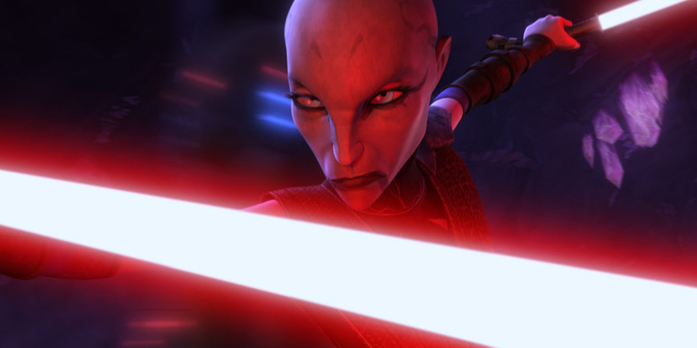 Asajj Ventress in Star Wars: The Clone Wars