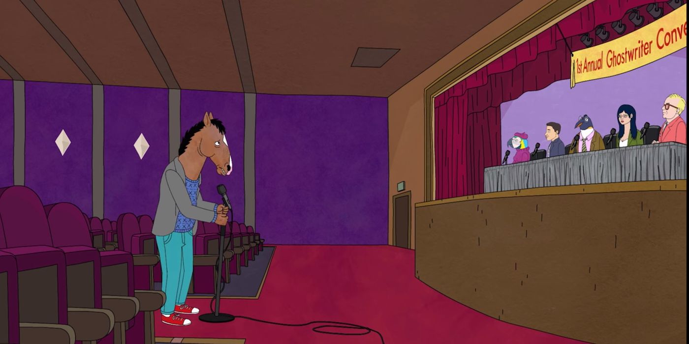 A still from BoJack Horseman episode Downer Ending