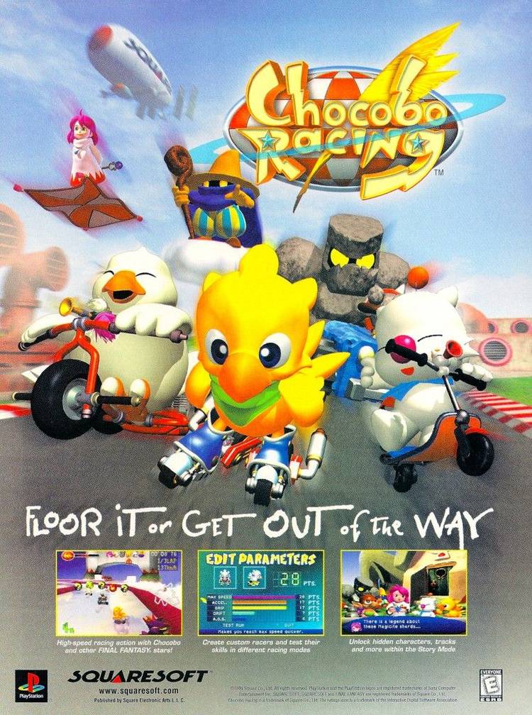 Ffchocobo Racing Chocobo Racing May Be Back in Final Fantasy; Here's How It Started