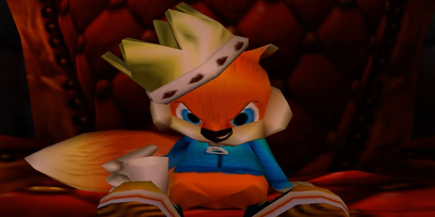 A still from Conker's Bad Fur Day