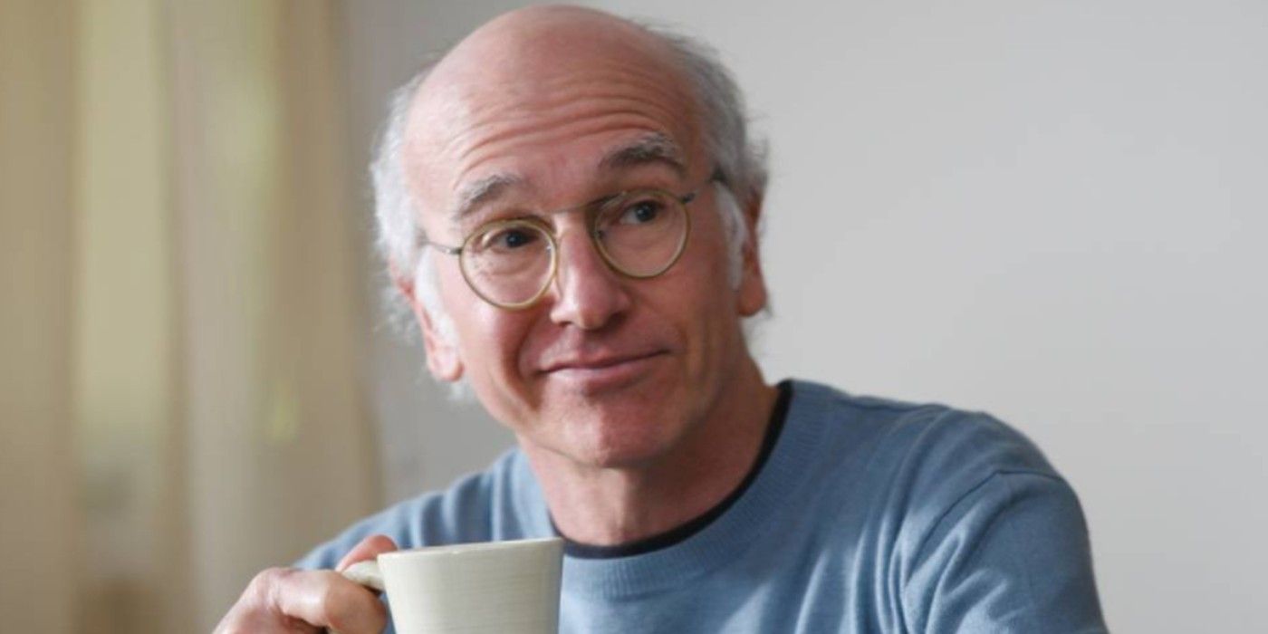 Larry David giving a knowing look