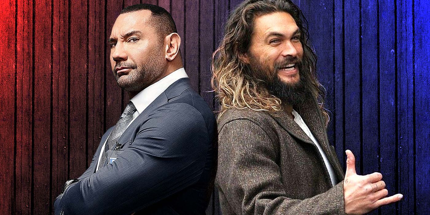 Dave Bautista and Jason Momoa