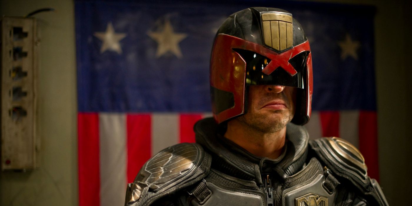 Karl Urban and his unbreakable jaw in Dredd