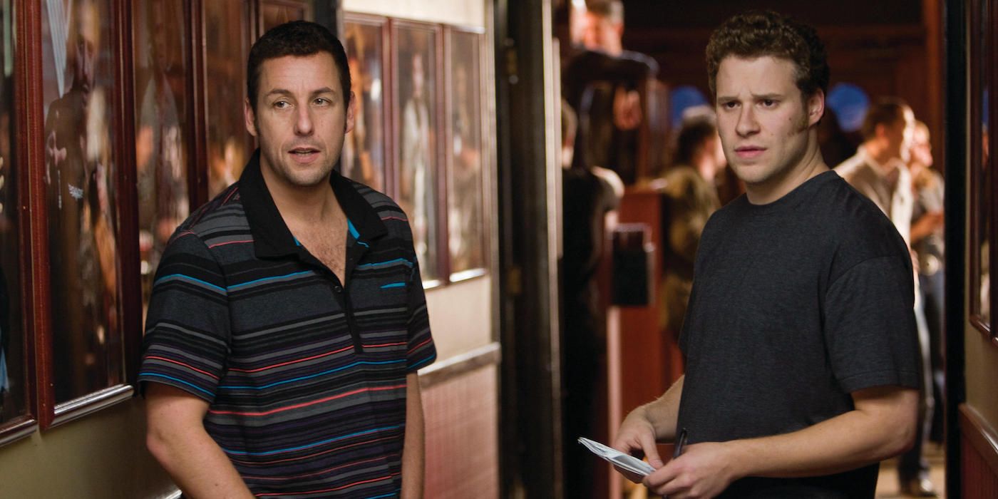 Adam Sandler and Seth Rogen in Funny People