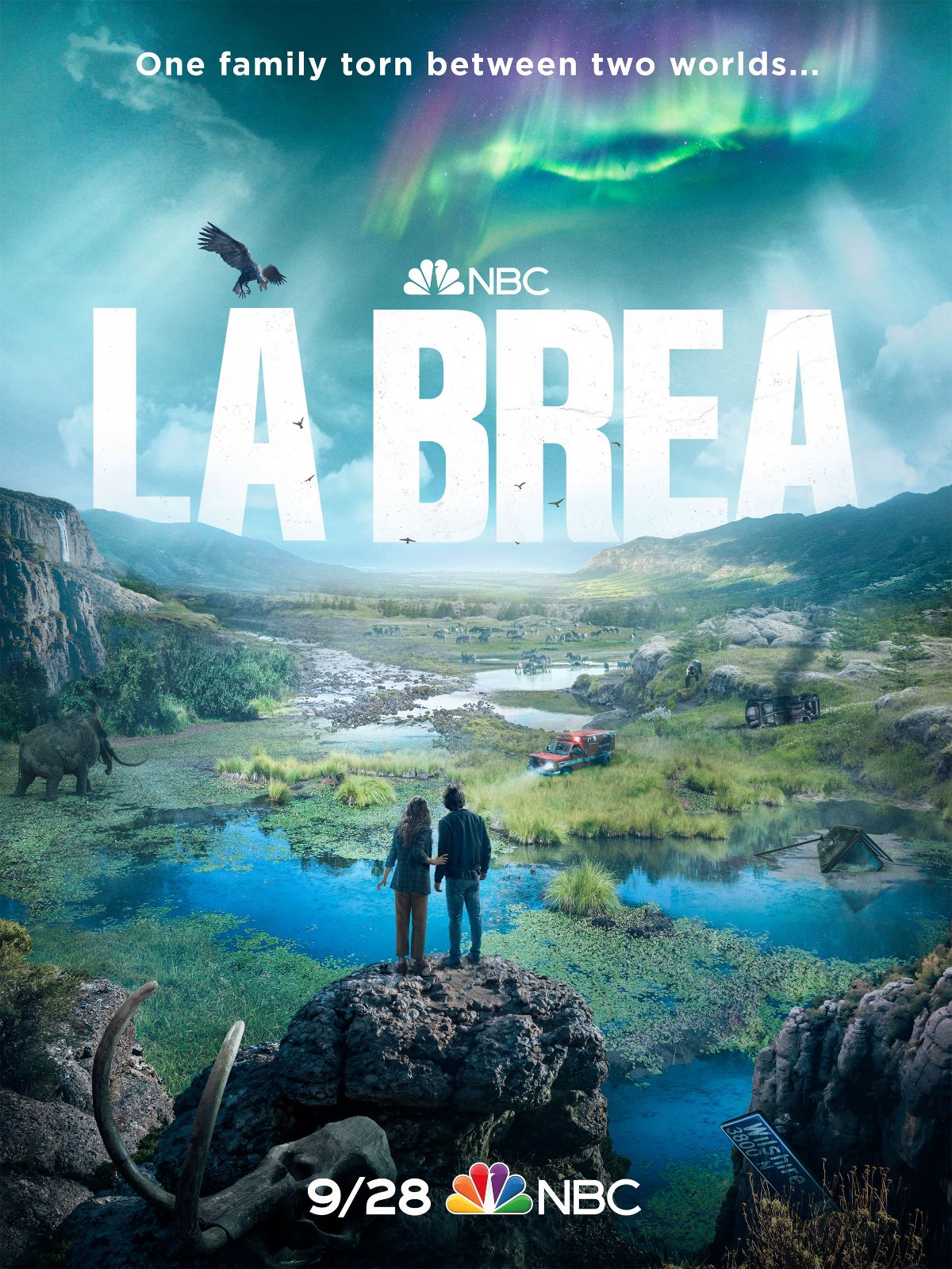 La Brea Posters Reveal the Divide Between Worlds on NBC's New Series