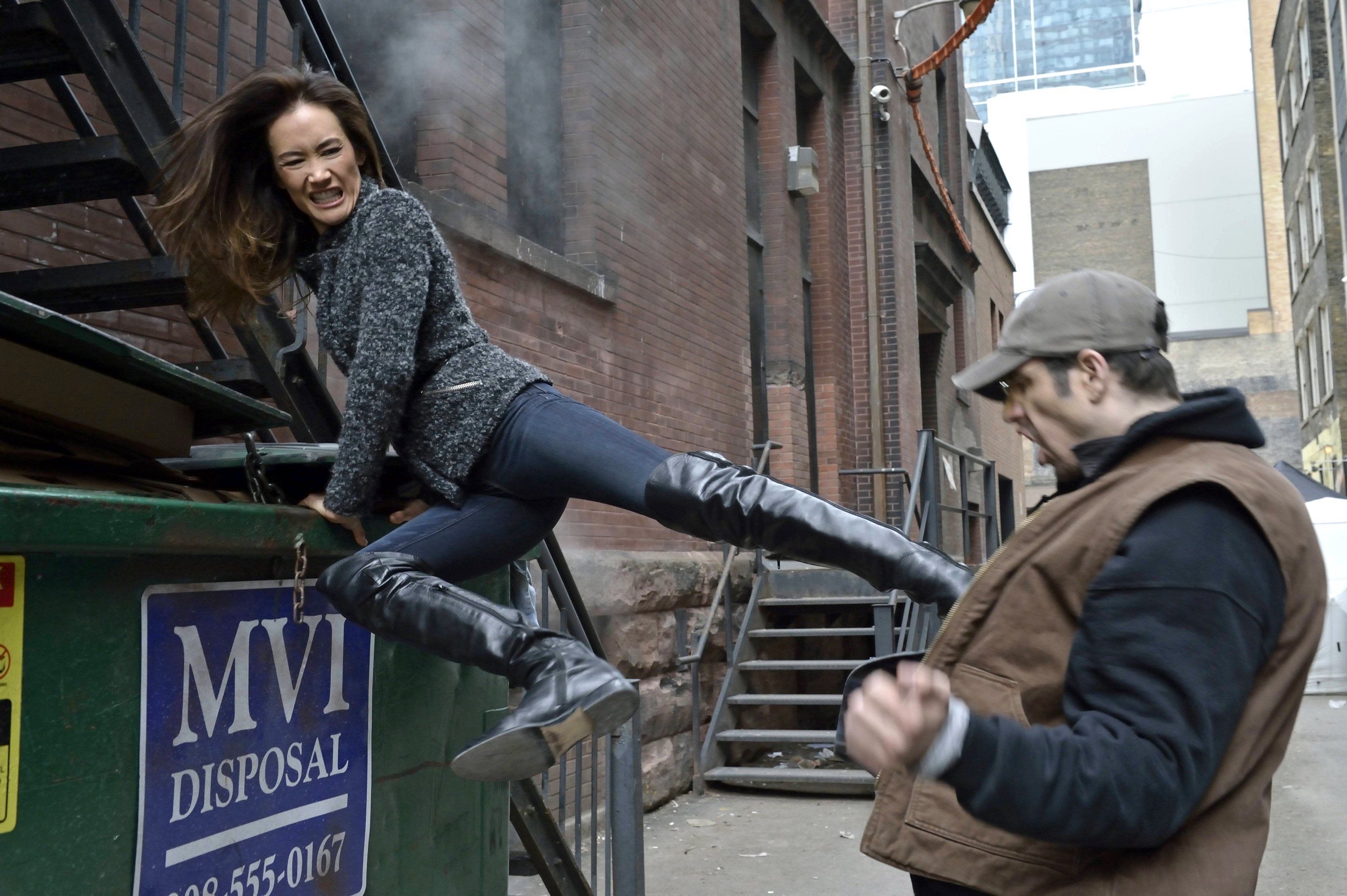 Maggie Q in Nikita