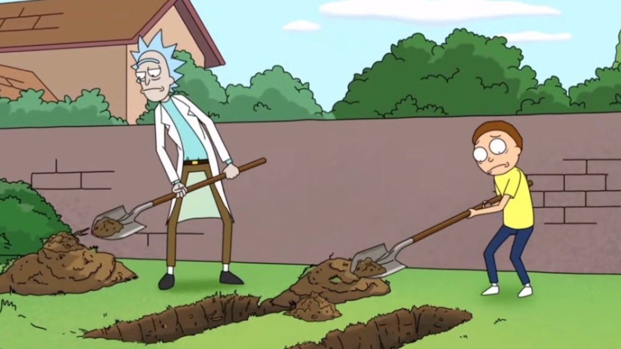 rick-and-morty-bury-their-own-bodies