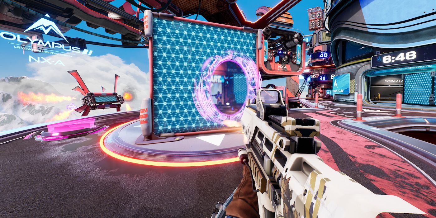 A still from Splitgate