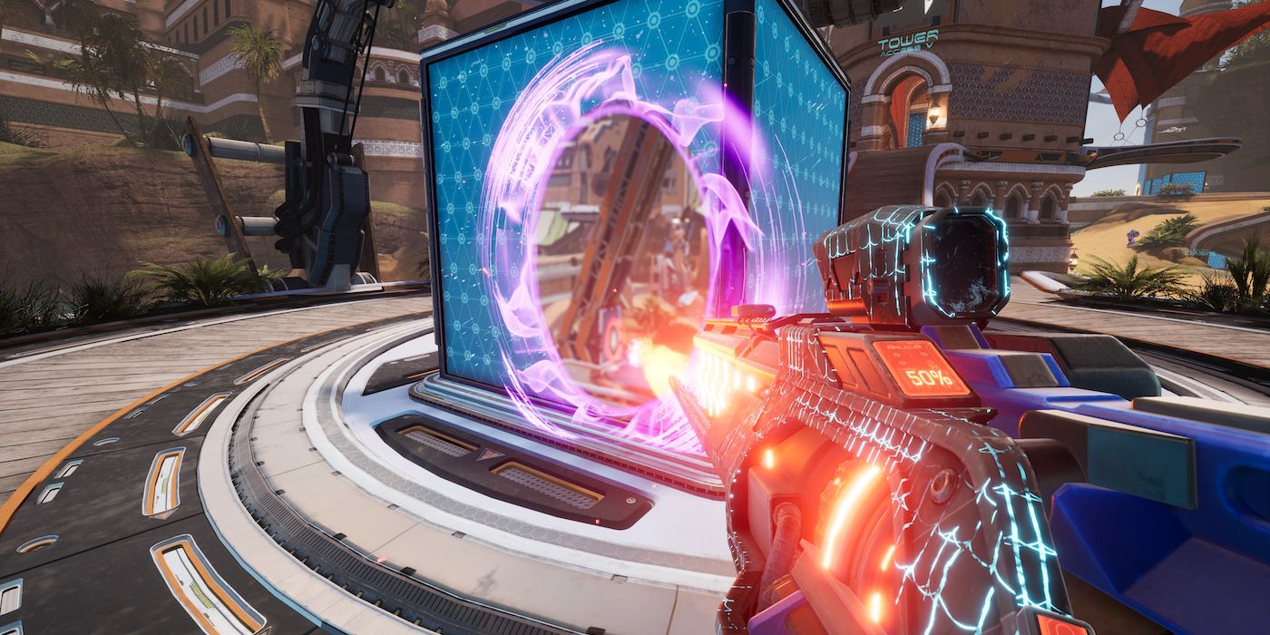 A still from Splitgate