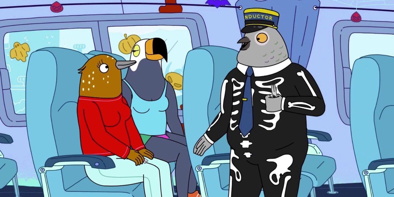 A still from Tuca & Bertie