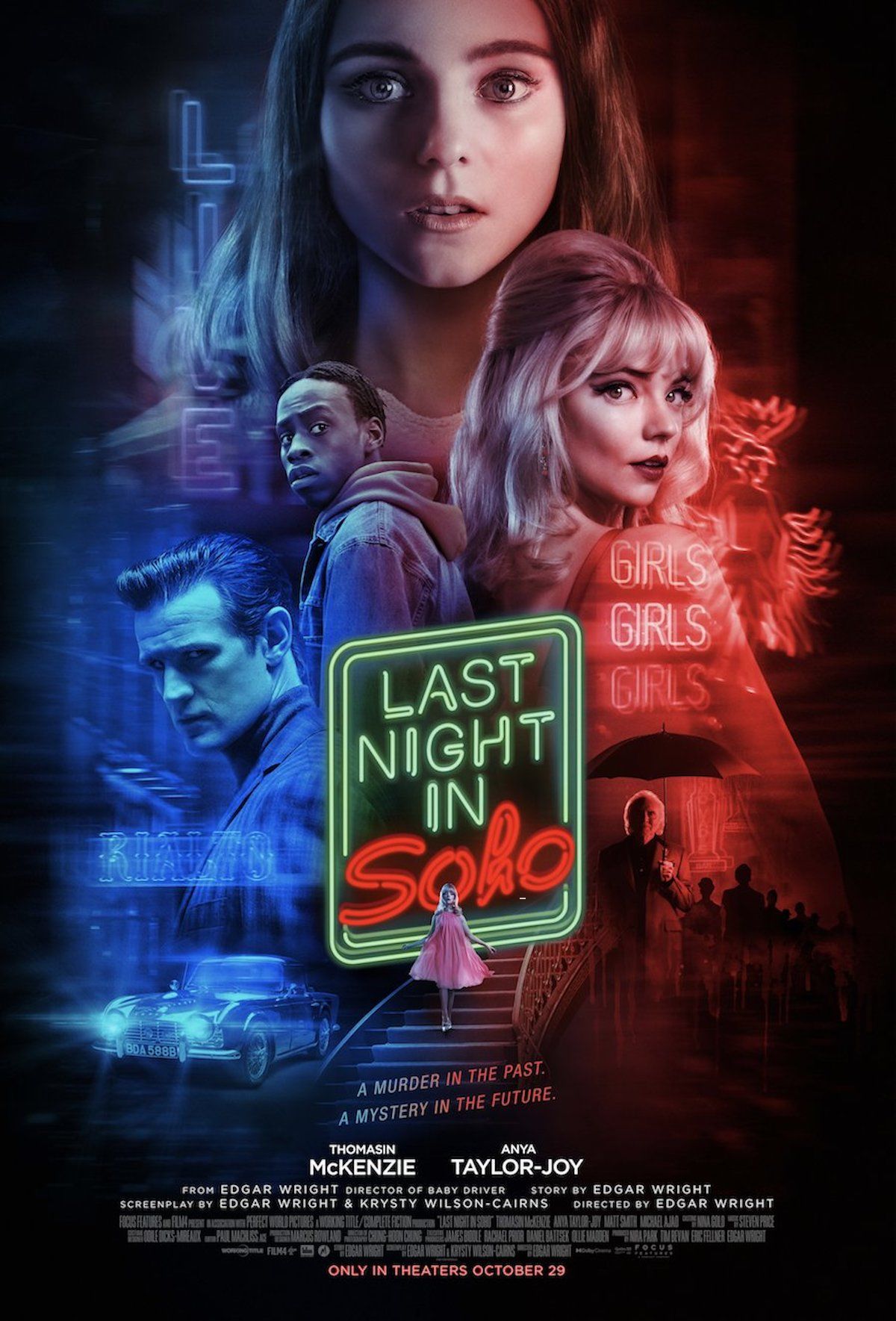 Last Night in Soho Poster Gives a Neon Glow to Edgar Wright’s