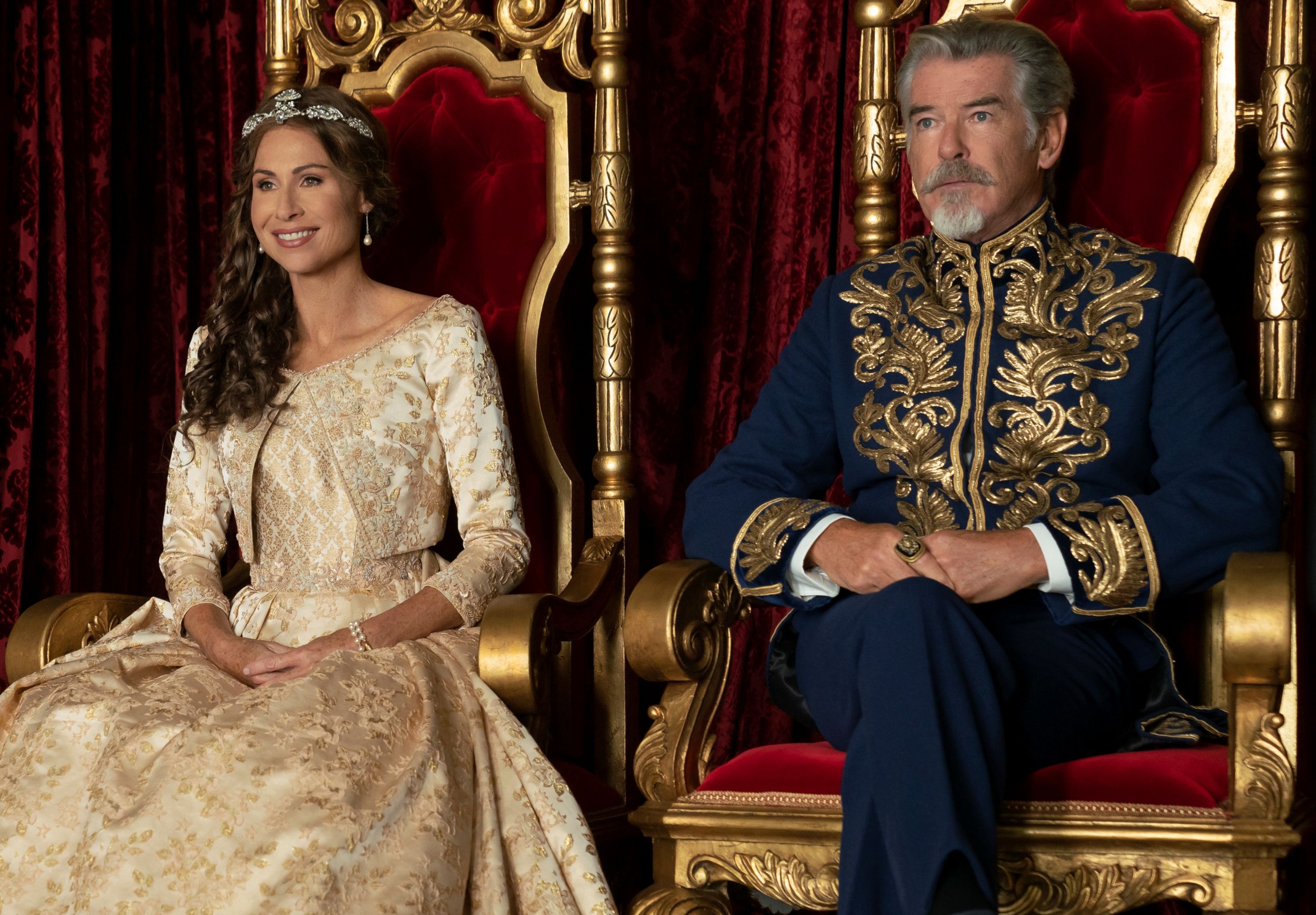 Pierce Brosnan on Cinderella, Black Adam, and Dwayne Johnson's Performance
