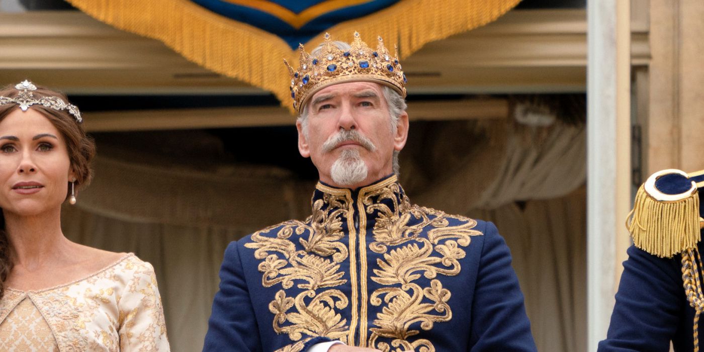 Pierce Brosnan on Cinderella, Black Adam, and Dwayne Johnson's Performance