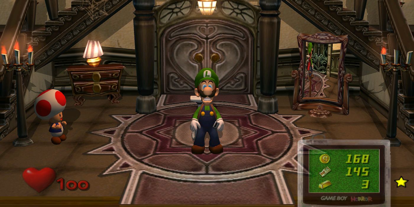 A still from Luigi's Mansion