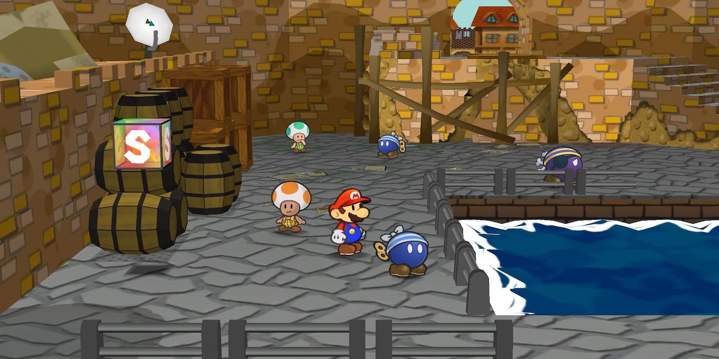 A still from Paper Mario: The Thousand-Year Door