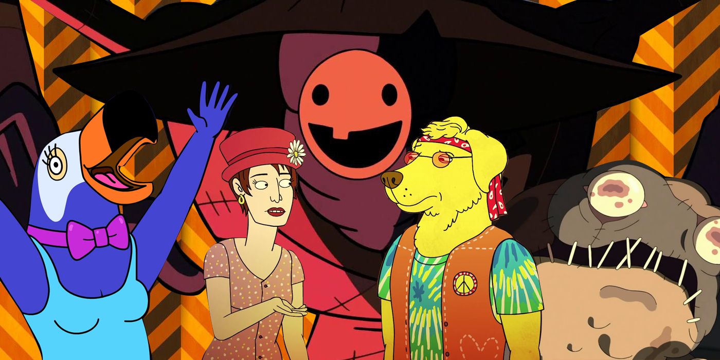 Halloween en janvier Celebration Bojack Tv Show Funny' Autocollant