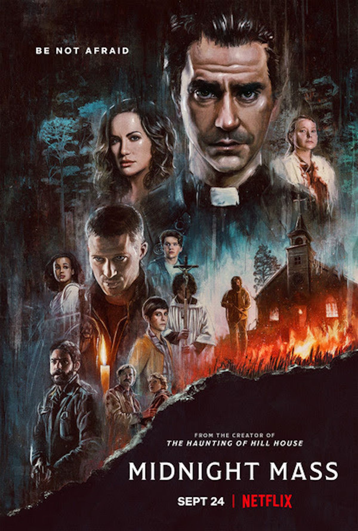 Midnight Mass Trailer Shows Faith Leading to Madness in Mike Flanagan’s