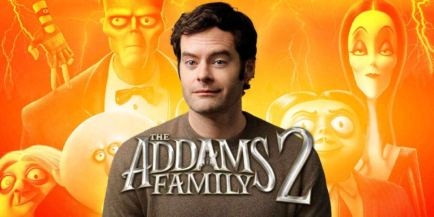 Bill Hader The Addams Family 2 interview social