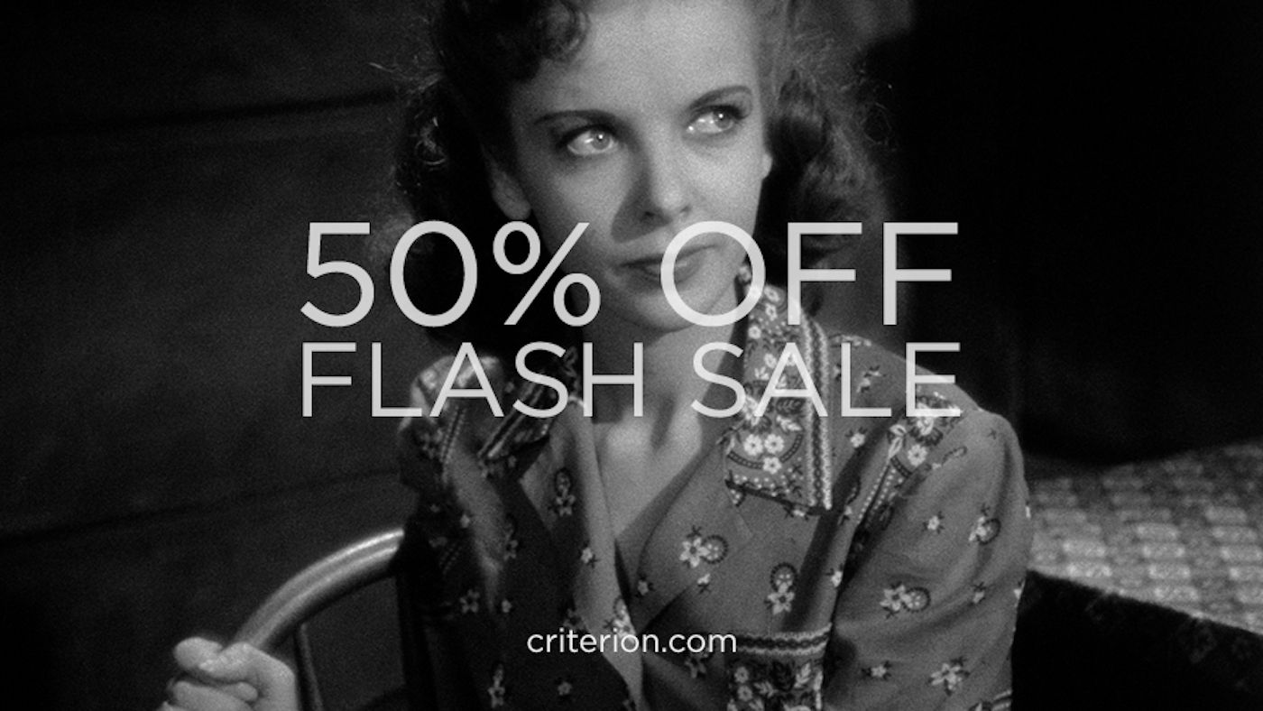 Criterion’s 50 Off Flash Sale Happening Now