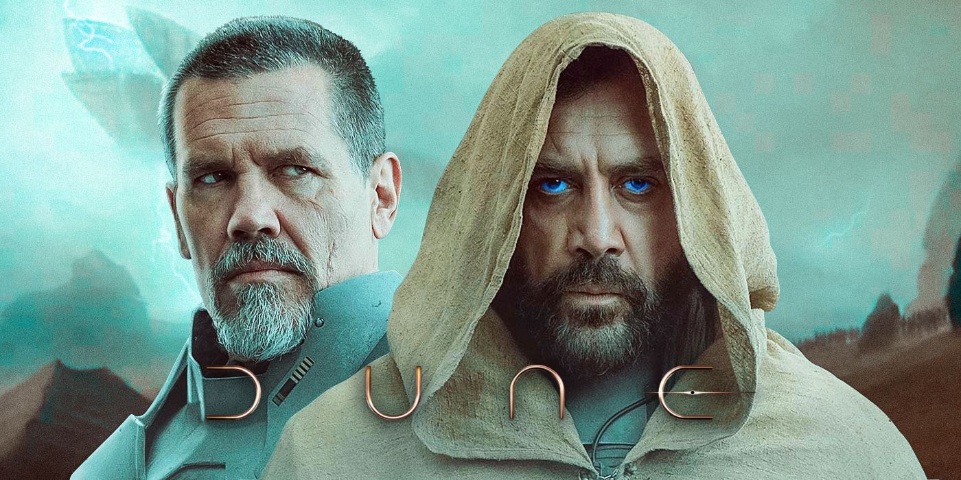 Josh Brolin and Javier Bardem Dune interview social