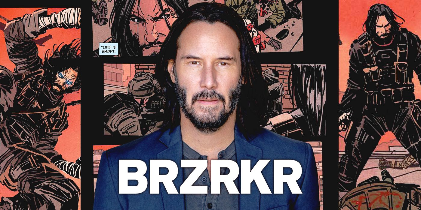 Keanu Reeves peut réaliser l’adaptation cinématographique de sa propre bande dessinée BRZRKR