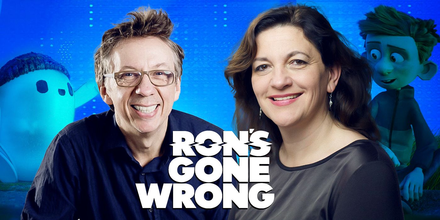 Peter Baynham and Sarah Smith Rons Gone Wrong interview social