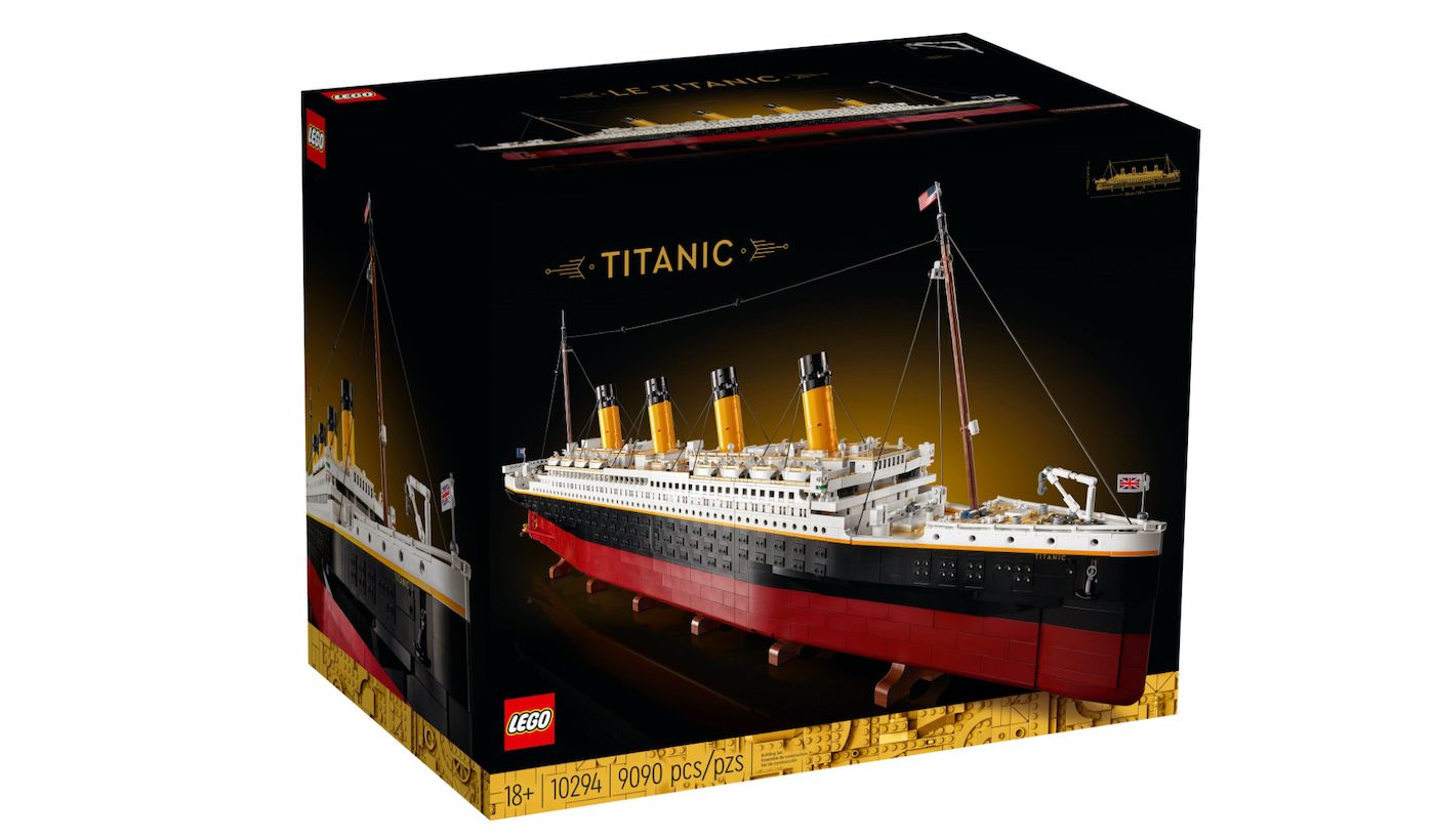 LEGO Titanic Will Be One of the Longest Sets Ever Released