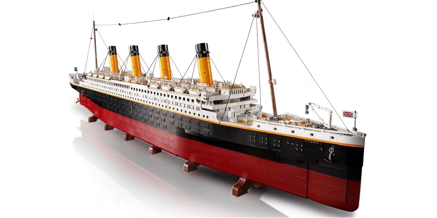 Is this the youngest person in the world to build LEGO's 9090-piece Titanic  set?