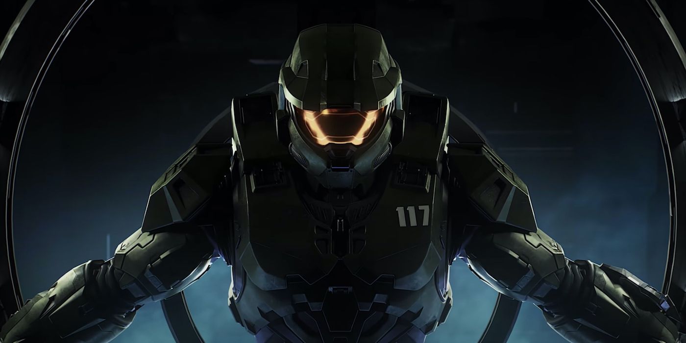 Master Chief removes helmet in Halo TV series to show his human