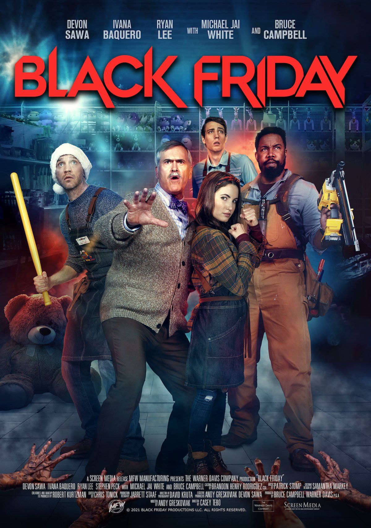 Black Friday Trailer Reveals Bruce Campbells Campy Horror Movie