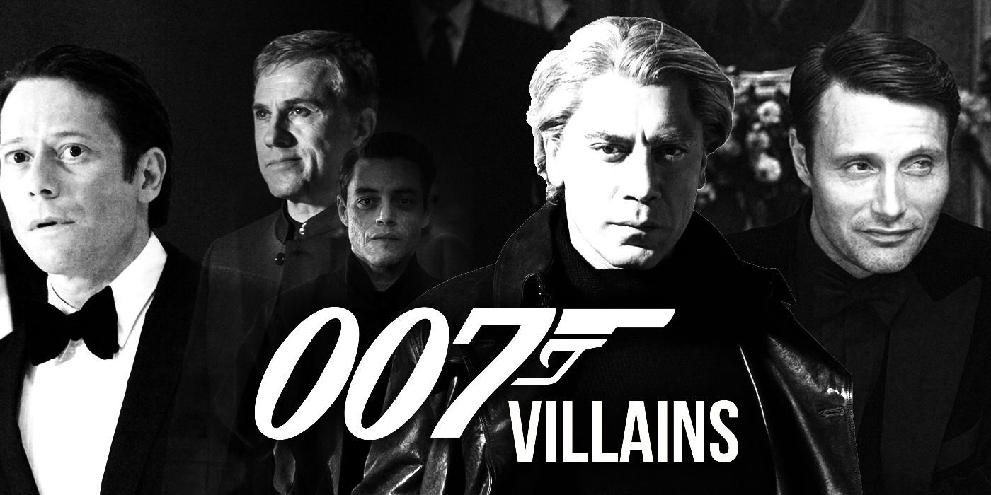 i mellemtiden Initiativ arm Daniel Craig Bond Villains Ranked, From Mads Mikkelsen to Rami Malek