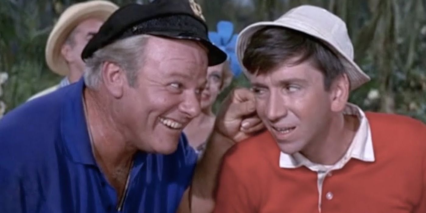 The Skipper and Gilligan in Gilligan's Island