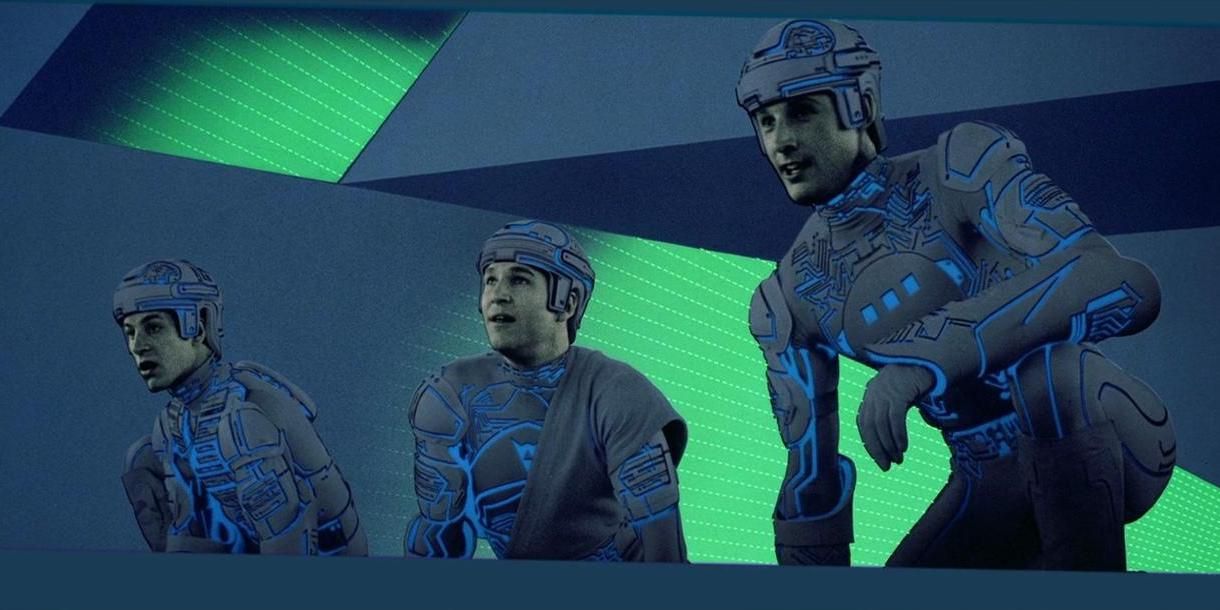 The cast of Tron