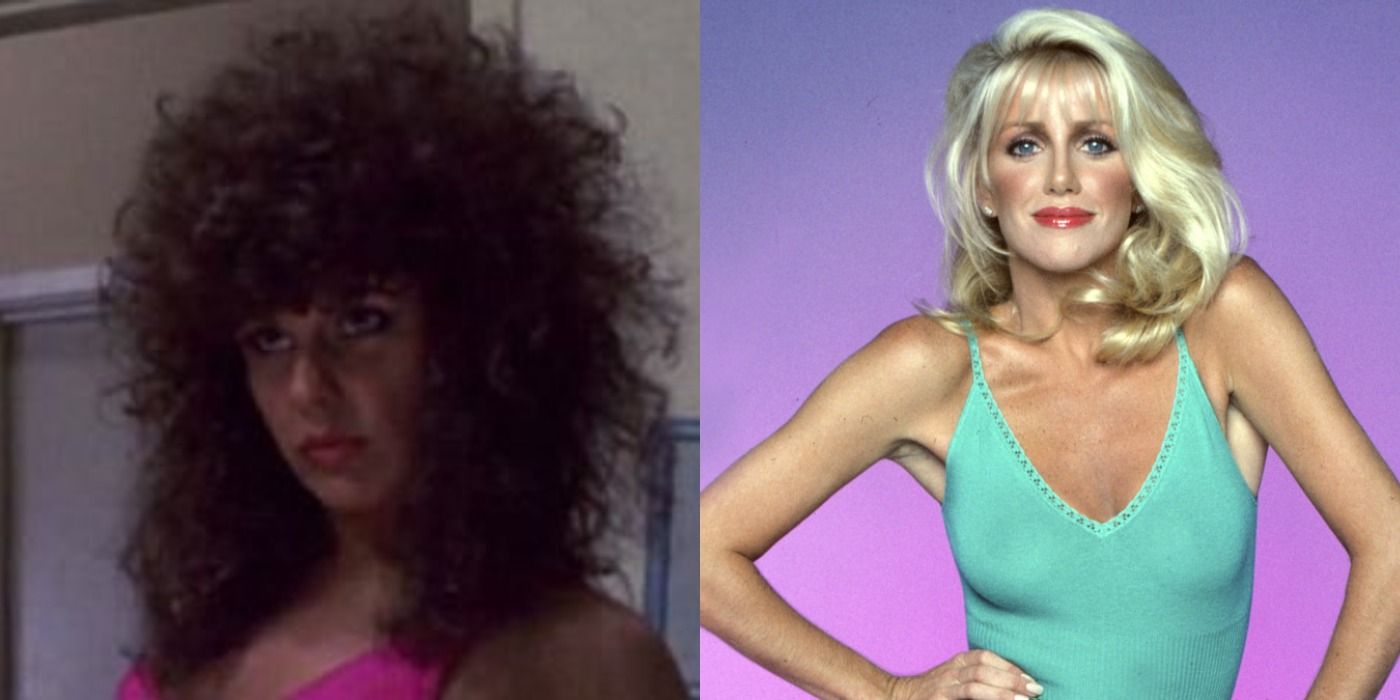 Bess Motta in Terminator and Suzanne Somers Posing