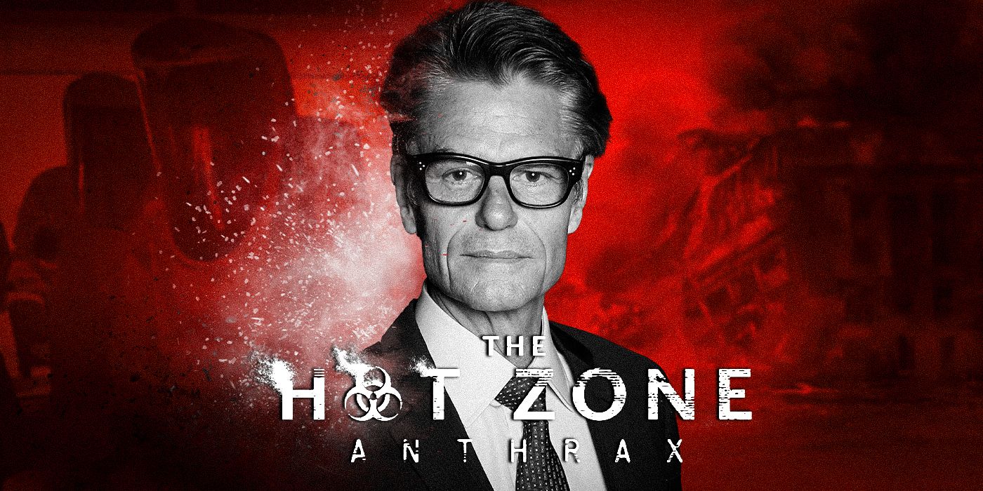 Harry Hamlin - Hot Zone Anthrax interview social