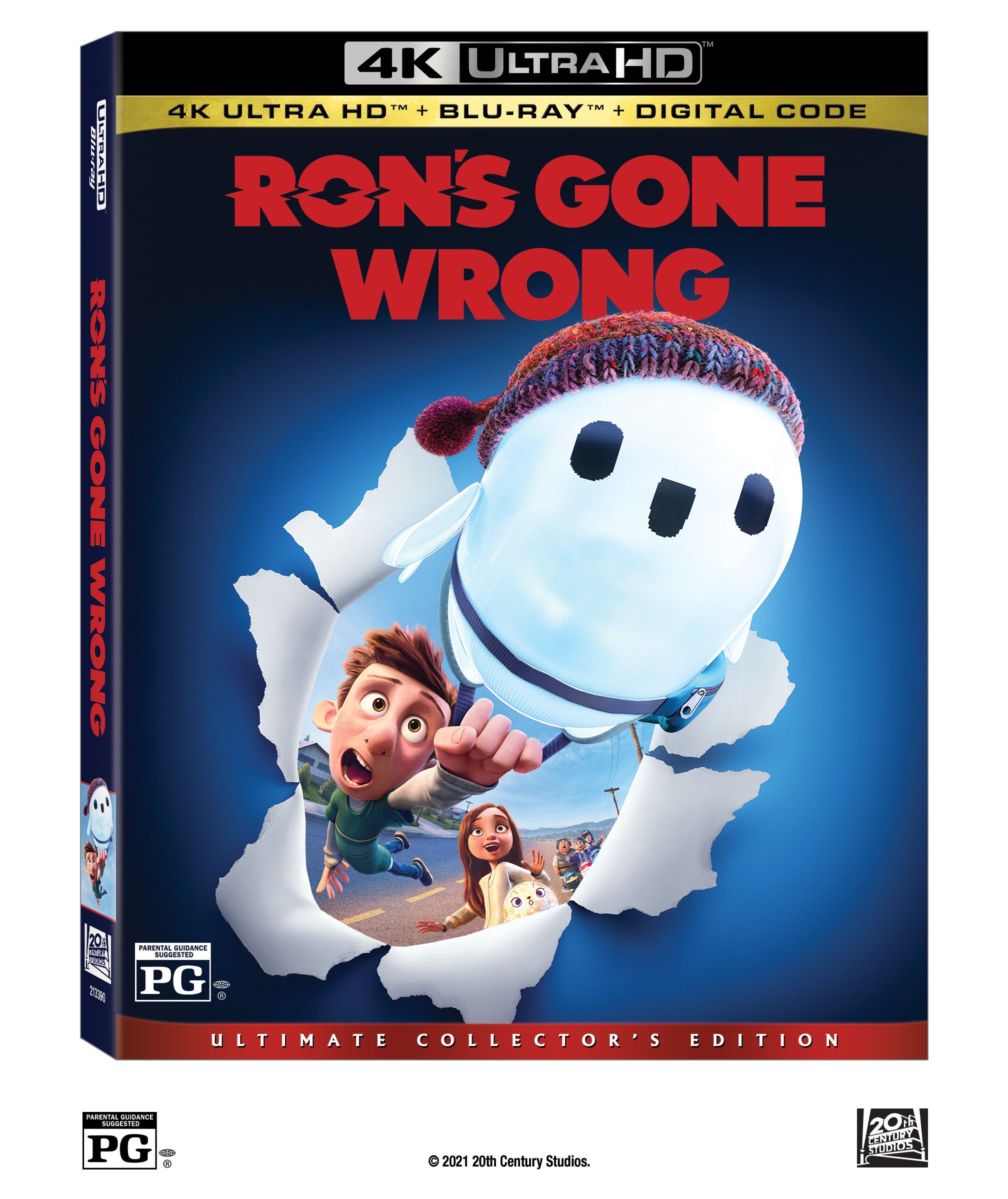 Ron's Gone Wrong Short Circuits Onto 4K, Blu-ray, Digital and DVD